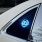 Logotipo LED recargable para coche - Efecto luz de neón