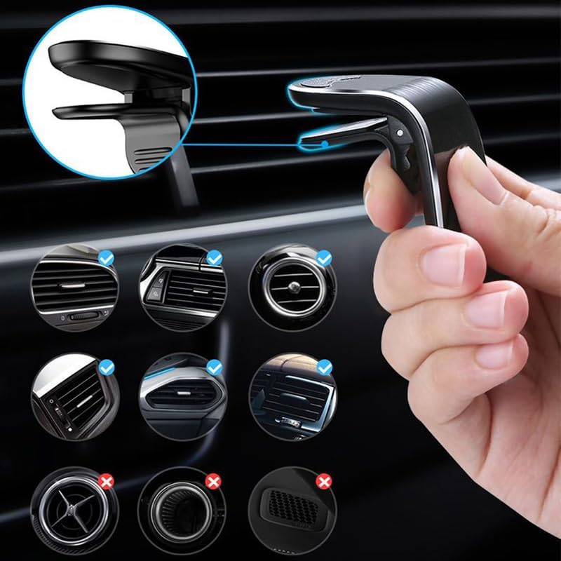 Suport magnetic universal pentru telefon auto