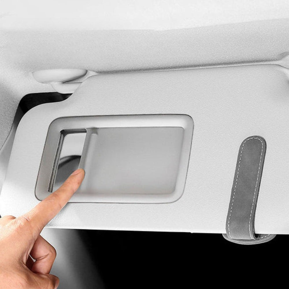 Semišový multifunkční klip na brýle s logem vašeho vozu