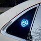 Logotipo LED recargable para coche - Efecto luz de neón